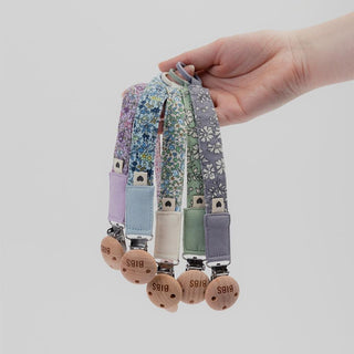 Liberty Pacifier Clip - Chamomile Lawn/Violet Sky - Kollektive - Official distributor